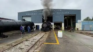 Jeddo Coal #85 pulling into KSHCO