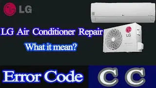 lg air conditioner error code cc