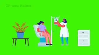 blood donate green screen video 2d Character Animation 