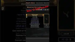 PoE 3.21: +2 Gem Amulet Quick Craft Guide #pathofexile #poe #crafting #gaming