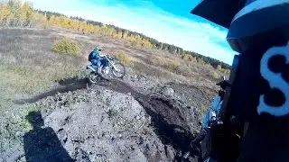 Sunny enduro day