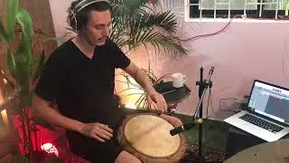 Trap beat on Djembe | Уроки на джембе