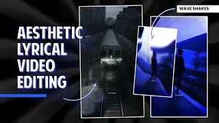 Aesthetic Beatsync Lyrics Video Editing | With New Wave Warp Shakes | Alight Motion