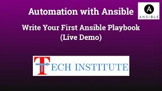 Automation with Ansible || Create your First Ansible Playbook || Live Demo