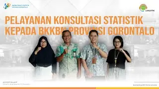 Pelayanan Konsultasi Statistik BPS Provinsi Gorontalo kepada BKKBN Provinsi Gorontalo