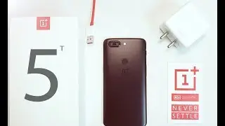 Oneplus 5T Unboxing | First Impressions