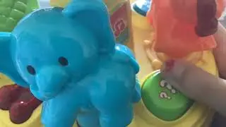 Weird popping noises from Vtech carousel toy with low batteries