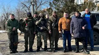 Доставка подарков на 23 февраля 2023 года. #Луганск #23февраля