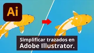 Simplify vector paths in Adobe Illustrator.