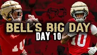 Ronnie Bell balls out on Day 10 of 49ers training camp