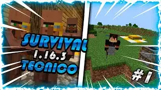 Minecraft Técnico⛏️: Survival 1.16.2 | Ep.1 | Aldea [StevenGamerYt]