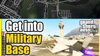 how to enter in military base in GTA v | Secret location in GTA v #gtav