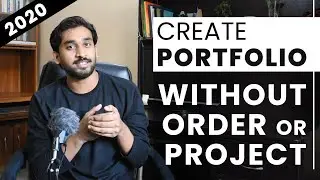 How to Create Portfolio Without Orders/Projects/Past Clients [Hindi/Urdu] | Farhan Aqeel