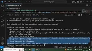 Fix PDFInfoNotInstalledError in Python | Resolve Poppler Not Found Error with pdf2image