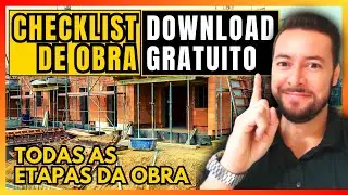 ETAPAS DE UMA OBRA RESIDENCIAL: O CHECKLIST DA CONSTRUÇÃO DA SUA CASA
