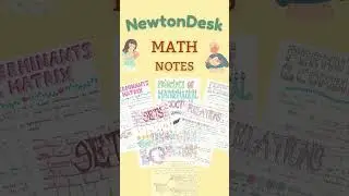 NewtonDesk - Best Notes 📚 For IIT JEE/NEET Physics Chemistry Math Biology (SV1) #shorts #jee #neet