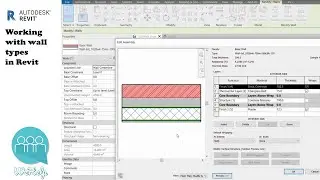 Working with wall types in Revit