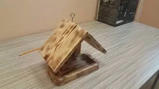 Азбука Леса Деревянная кормушка для птиц