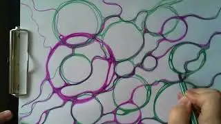 Нейрографика. Объединение линий