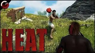 FUNNY INDIAN RAID A NOOB BASE IN HEAT! Epic Wild West PvP MMO | Heat Gameplay