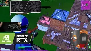 Competitive Fortnite | RTX 3070 + Ryzen 5 5600x | FPS Benchmark | Arena & Endgame |