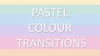 Pastel Transitions Pack - Green Screen