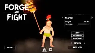 I Create Flamethrower + Spear - Forge and Fight
