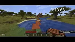 (TAS) Full Diamond Armor Speedrun - 57.35 glitched
