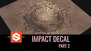 Impact Decal Part 2 - Texture Tutorial in Substance Designer