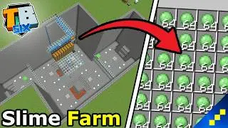 I Built a Mega SLIME FARM In Minecraft 1.21 [#TrulyBedrock S6]
