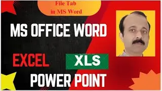 File Tab | File Tab in MS Word | Tab#1