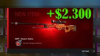 5,26% for an AWP Blackscope Desert Hydra