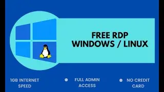 Free RDP unlimited access 👨🏻‍💻