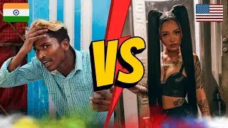 INDIAN TIKTOKER VS AMERICAN TIKTOKER??!!