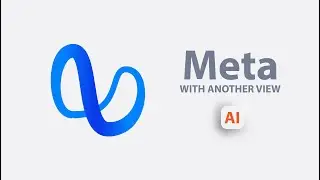 Meta Logo with Another View | Adobe Illustrator