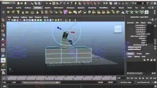 Maya Tutorial: 12-Using the Extrude tool