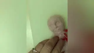 Настенная апликация. Девушка-весна