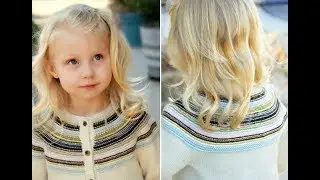 Связать Детский Кардиган для Девочки Спицами - модели 2019 / Knit Cardigan for Girl with Knitting