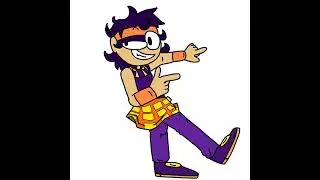 Narancia dancing to Crazy Frog l JoJo Vento Aureo Animation