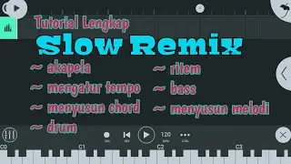 Cara membuat musik remix (slow remix tik tok) - FL Studio Mobile