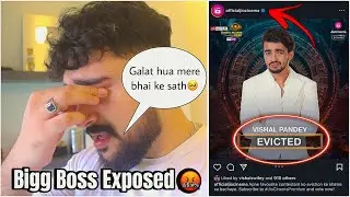 VOTING KE PEHLE HI ELIMINATE KAR DIYA! 🤬| Vishal Ke Sath Galat Hua😞 #vishalpandey #justice
