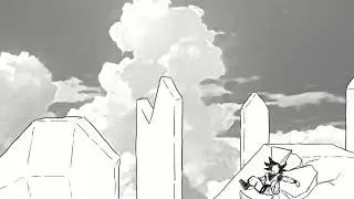 Goku crash animation