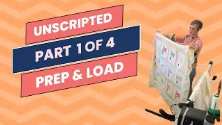 🎥 Streaming in front of a Live Audience - Prepping & Loading Your Quilt!