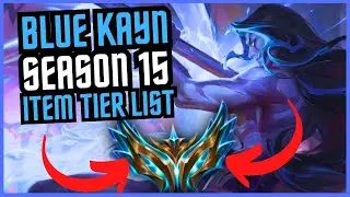 The Ultimate Blue Kayn Item TIER LIST!