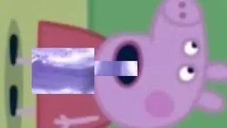 Peppa Pig tries the Grimace Shake