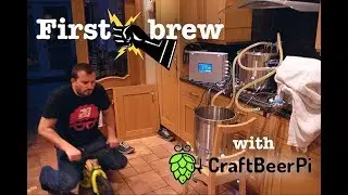 First Electric Brew with CraftBeerPi