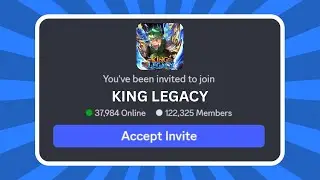 How to Join KING LEGACY Discord Server (Roblox) – PC & Mobile