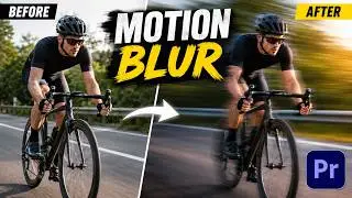 Adobe Premiere Pro Motion Blur Effect Tutorial