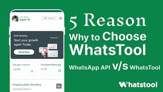 Why to Choose WhatsTool Bulk Sender - WhatsApp API vs WhatsTool App - WhatsTool Tech