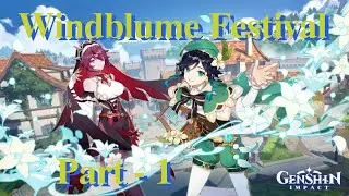 Windblume Festival - Part 1 [Genshin Impact]